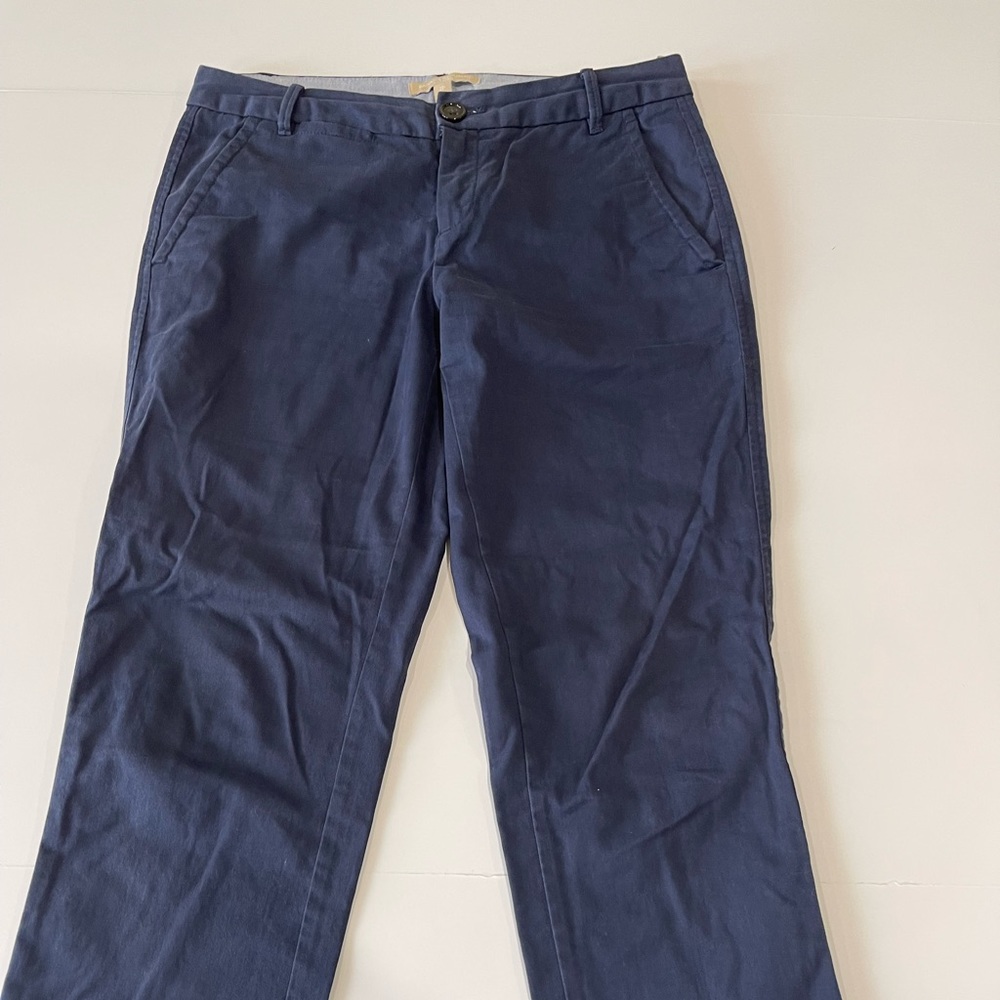 Banana Republic chino pants 2P navy mid rise, inseam 25